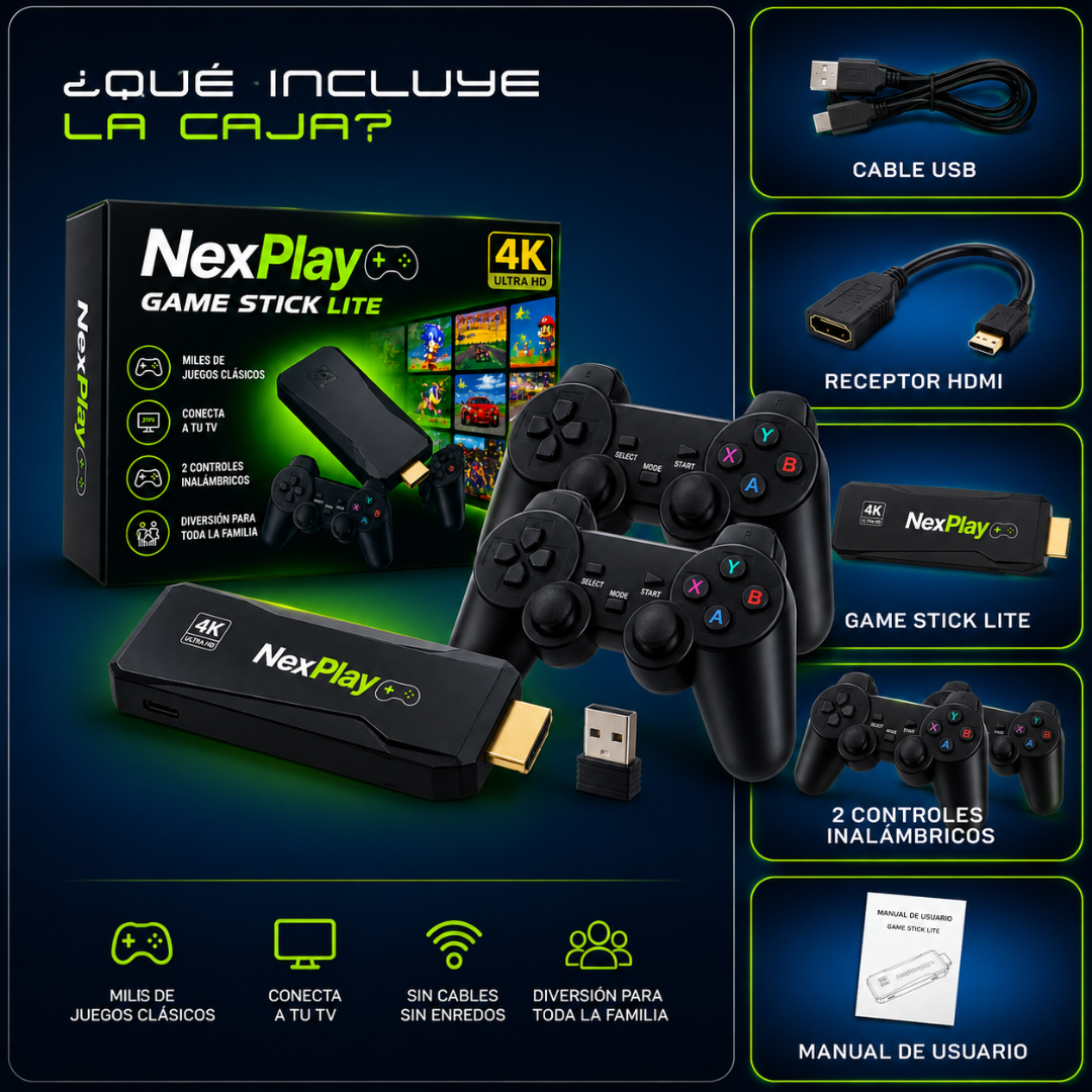 Revive los clásicos de tu infancia en minutos con NexPlay®